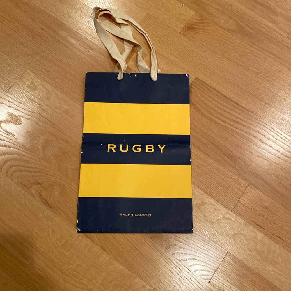 RALPH LAUREN “RUGBY” shopping bag